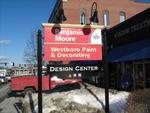 Post & Panel Sign, Sign Mounted to Poles in Westboro, MA