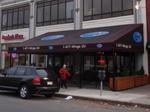 Restaurant patio awning near Fenway Park Boston, MA